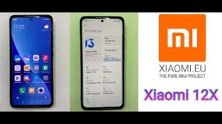 XIAOMI 12X | Установка Xiaomi.eu с РУССКИМ языком! | Android 12 и MIUI 13