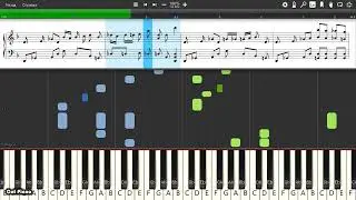 Jake Kaufman - Spin Ye Bottle - Piano tutorial and cover (Sheets + MIDI)