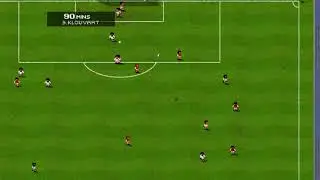 Sensible World of Soccer CPU Euro League Cup Part 2 Gameplay