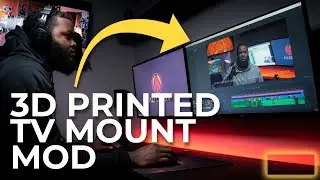 HOW TO MOD & 3D PRINT YOUR MONITOR WALL MOUNT