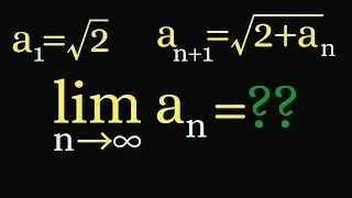 Real Analysis | Monotone sequence theorem example.