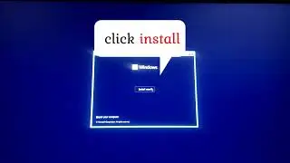 How to install windows 11 from usb flash drive.window full installation step by step uncut video.