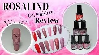 ROSALIND Gel Nail Polish Set - Review Products + Nail Art