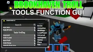 Brookhaven Troll V5 Tools Function Admin Panel FE Script Hub |Hydrogen,fluxus,Arceus x Mobile