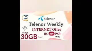 Telenor Weekly Best Internet Packages 2021 | Top 4 Telenor Internet Offers | What Information