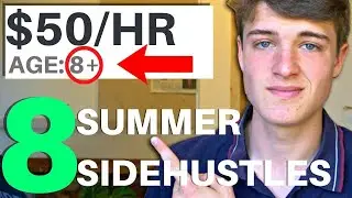 8 Summer Side Hustles for Teenagers/Kids | How to Make Money as a 13+ Year Old 2022