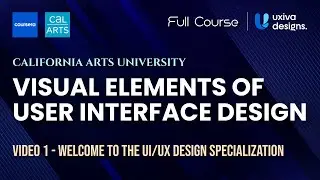 Welcome to the UI/UX Design | Visual Elements of User Interface Design | figma course for beginners