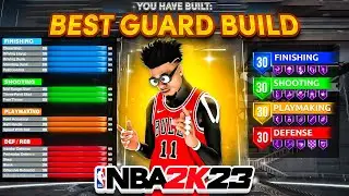 *NEW* BEST GUARD BUILD IS THE BEST BUILD IN NBA 2K23! GAMEBREAKING BEST BUILD IN NBA 2K23!