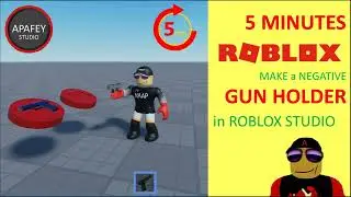 ▶ 5 Minutes Roblox Studio 👌 This 🔫 Gunholder makes a difference!