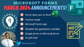 Microsoft Forms March 2024 Announcements!