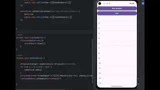 Android Tutorial: Using ListView to Display Numbers 1 to 20 with Buttons - Step-by-Step Guide