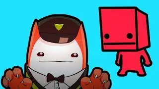 Театр ЗЛЫХ КОТОВ #1. Предательство Шляпника. Игра Battleblock Theater с ПАПУЛЕЙ