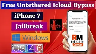 Windows | iPhone 7 IOS 14.6 Free Untethered Icloud Bypass