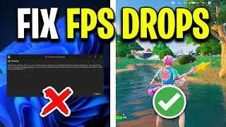 How To Stop FPS Drops, Stutters & Crashes In Fortnite Chapter 4!