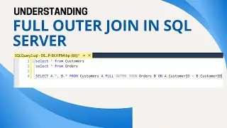 38 Understanding full outer join in sql server