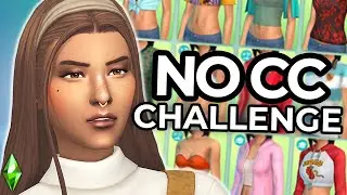 NO CC CHALLENGE: How to create a CUTE SIM using no Custom Content