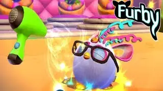 Funny animals Verbeke.Furby - virtual friend in the cartoon game for kids