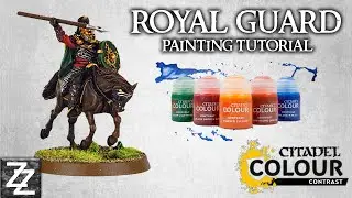 Rohan Royal Guard Painting Tutorial! ~ Contrast in Middle Earth!