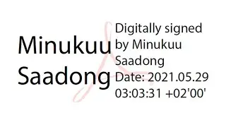 How to sign a PDF using Adobe Acrobat signature certificate