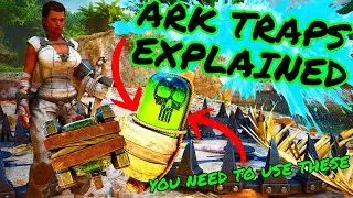 How To PROPERLY Use ALL 5 SPECIAL TRAPS in Ark Survival Ascended!!! 800 SECOND STUN!!!!