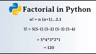 Factorial program in python | Complete Python Tutorial for Beginners | Python tutorial in Tamil