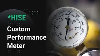 How to make a custom performance meter  in HISE || cpu | ram | voices