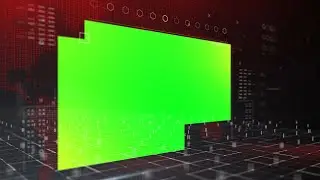 Action Glitched Promo Template Green/Blue Chroma Key Screen | FREE TO USE | iforEdits