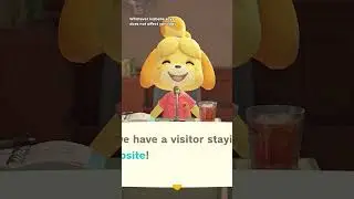 Are Isabelle's announcements important? #animalcrossingnewhorizons #animalcrossing #myths