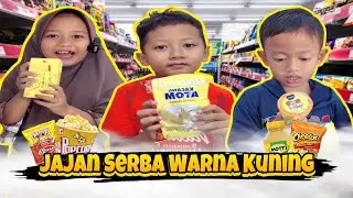 SERUNYA SAAT JAJAN SERBA WARNA KUNING DI INDOMARET☺️🥰