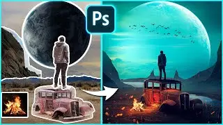 Fantasy View Photoshop Manipulation Tutorial|Speed Art