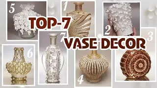 DIY💖 A super collection of the most unusual decorative vases👍and links to free video tutorials