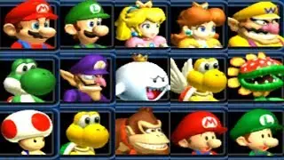 Mario Kart: Double Dash!! - All Characters