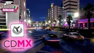 Forza Horizon 5 - La Ciudad de  Mexico en el juego ? Una pista tipo F1 con estadio y Gymkhana