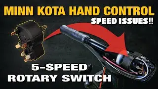 Minn Kota 5-Speed Issues / How to Replace Rotary Switch - 2064028 - Hand Control