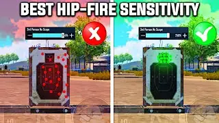 BEST HIP-FIRE SENSITIVITY FOR AUTO HEADSHOT IN CLOSE RANGE🔥GYRO & NON GYRO SENSITIVITY  BGMI / PUBG