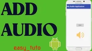 Audio/Music in Android App  | Android Studio Tutorial (Beginners) HD | All About Android