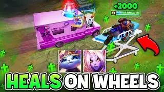 WE JUST INVENTED A 6TH ROLE IN LEAGUE OF LEGENDS (AMBULANCE SORAKA)