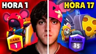 Pase 24 Horas Jugando Brawl Stars con MOE (Nuevo Brawler)