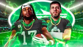 The Jets Are My New Franchise Team, Davante Adams & Aaron Rodgers!! S1