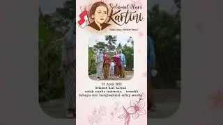 selamat hari kartini untuk seluruh perempuan Indonesia  #kartiniindonesia #hari_kartini #newshort