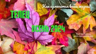 ТЕЛЕЦ🍀ОСЕНЬ 2024 года🍁КАК ИЗМЕНИТСЯ ВАША ЖИЗНЬ?🔴 РАСКЛАД Tarò Ispirazione