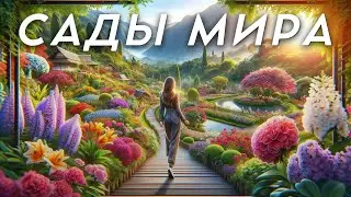 САМЫЕ ПРЕКРАСНЫЕ сады в мире. Релакс видео