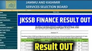 jkssb faa result 2024|jkssb faa cut off|jkssb faa result|jkssb faa expected cut off|jkssb faa