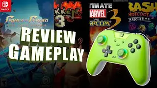 REVIEW Controle EASYSMX X05 + Gameplay Prince of Persia The Lost Crown (Switch)