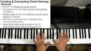 Creating and Connecting Chord Voicings