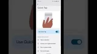 Pixel: How to turn on double tap back of phone gesture