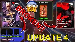 Update 4 Will BREAK The GAME | Anime Card Battle | ROBLOX