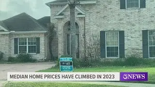 Median home prices in Corpus Christi have climbed since 2023