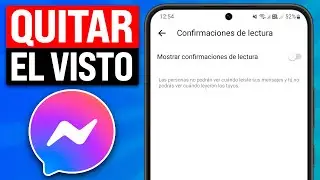 Cómo DESACTIVAR el VISTO en Messenger (2024)