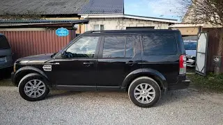 Перетяжка дверной карты автомобиля Lend Rover.